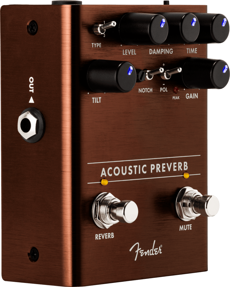 Pedal Fender Acoustic Preverb 0234548000 - The Music Site