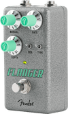 Pedal Fender G E Hammertone Flanger 0234578000 - The Music Site