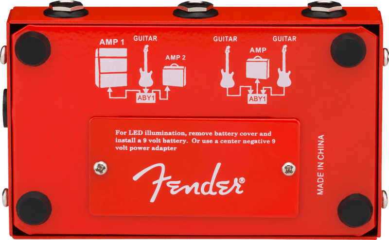 Pedal Fender Guit Elec 2 Switch Aby Fab 0234506000 - The Music Site
