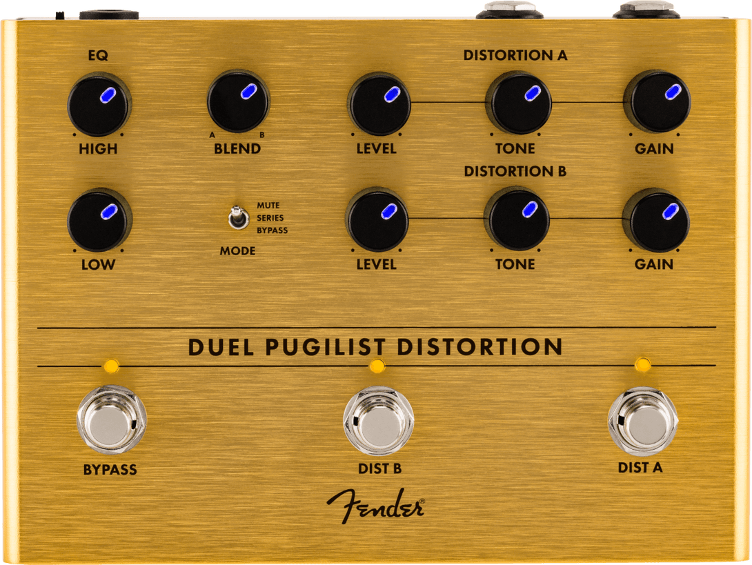 Pedal Fender Guit Elec D Pugilis Distor 0234562000 - The Music Site