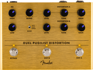 Pedal Fender Guit Elec D Pugilis Distor 0234562000 - The Music Site