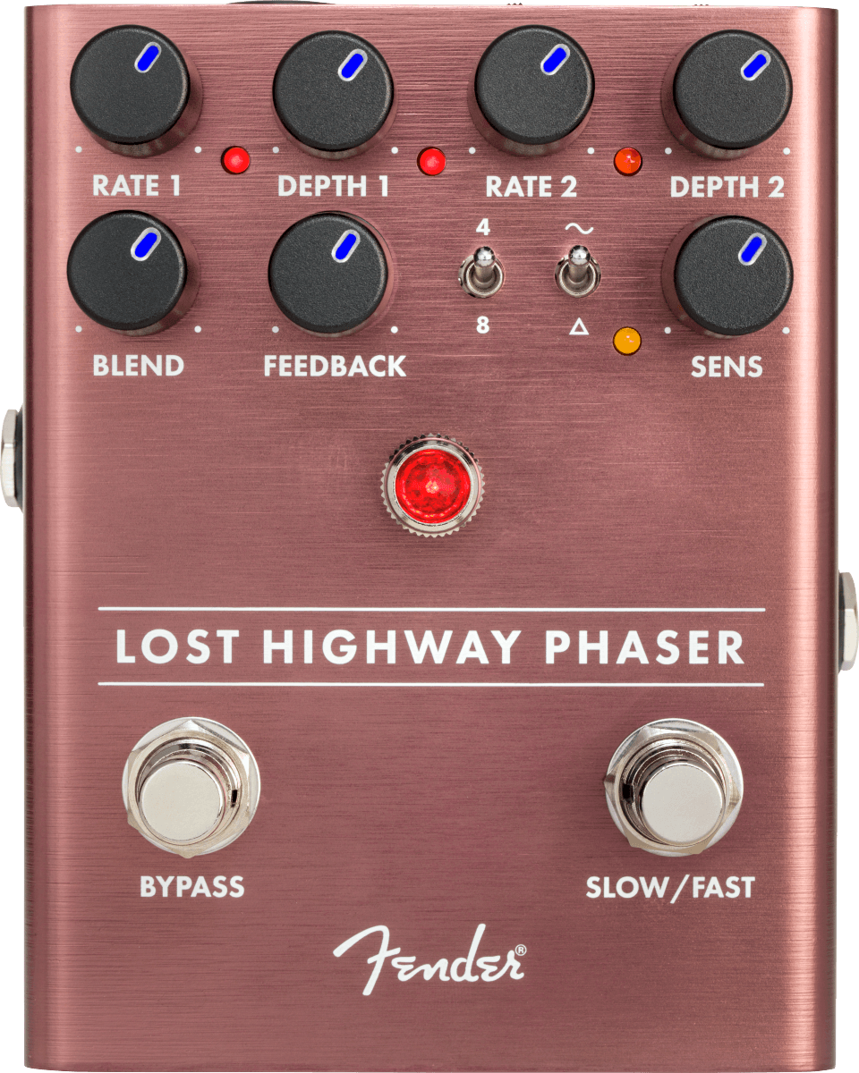 Pedal Fender Guit Elec Lost High Phaser 0234544000 - The Music Site