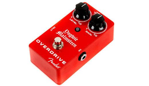 Pedal Fender Guitarra Electrica Malmsteen Overdrive Pedal, Red - The Music Site