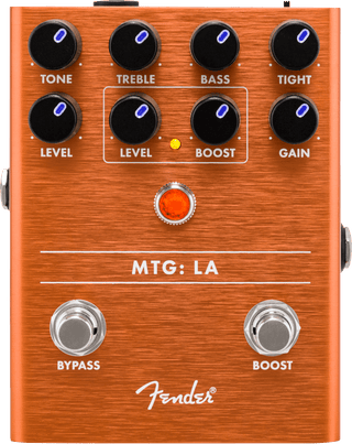 Pedal Fender Mtg: La Distorsión De Tubo 0234547000 - The Music Site