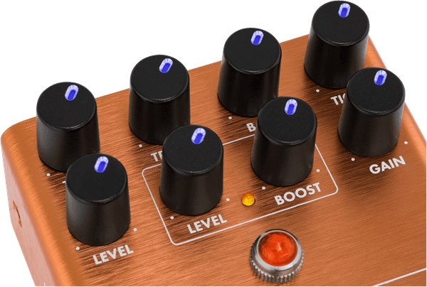 Pedal Fender Mtg: La Distorsión De Tubo 0234547000 - The Music Site