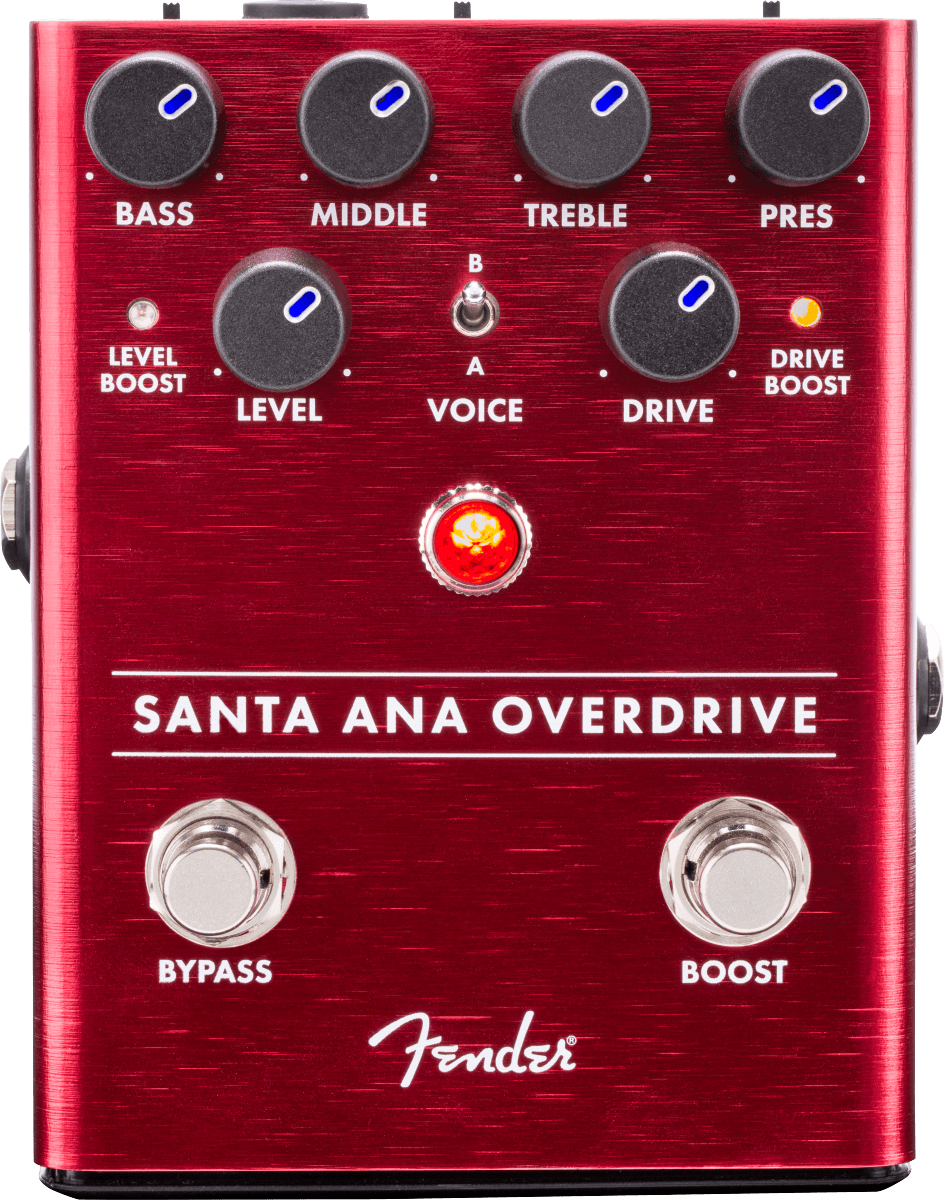 Pedal Fender Santa Ana Overdrive 0234533000 - The Music Site