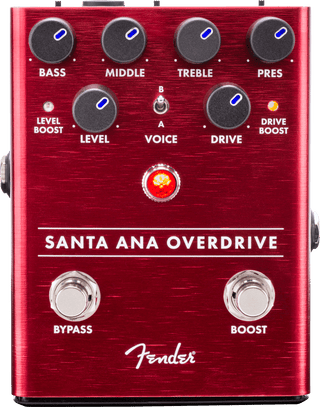 Pedal Fender Santa Ana Overdrive 0234533000 - The Music Site