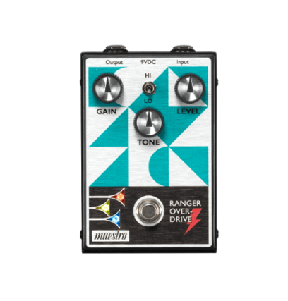 Pedal Maestro Ranger Overdrive Mocrop - The Music Site
