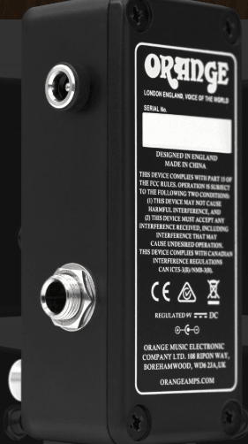 Pedal Orange Guit Elec Interfase D-Pd-Omec-Telepor - The Music Site