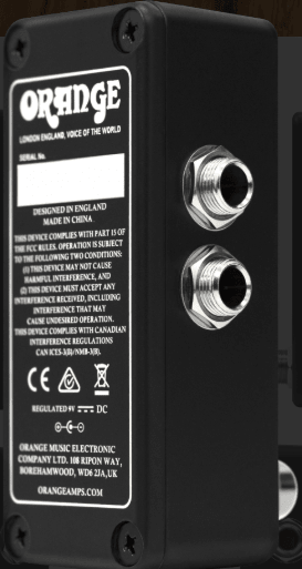 Pedal Orange Guit Elec Interfase D-Pd-Omec-Telepor - The Music Site