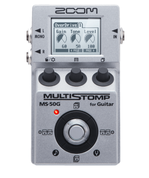 Pedal Zoom Ms-50G/Gl Multi Stomp Guit - The Music Site