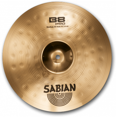 Platillo Sabian B8 Pro De 14 Medium Hat 31402B - The Music Site