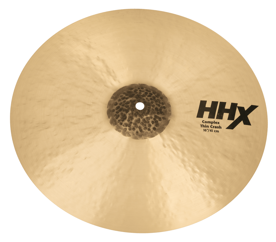 Platillo Sabian HHX De 16" Complex Thin Crash - The Music Site