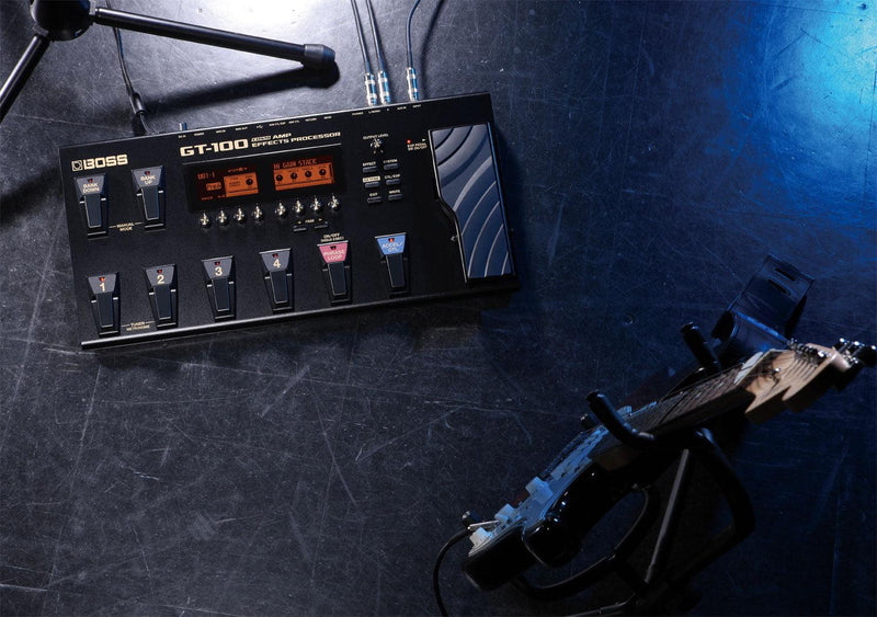 Procesador De Efectos Boss Guitarra Electrica Gt-100 - The Music Site
