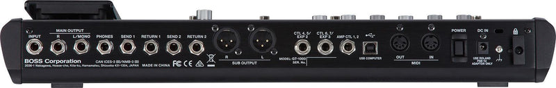 Procesador De Efectos Boss Guitarra Electrica Gt-1000 - The Music Site