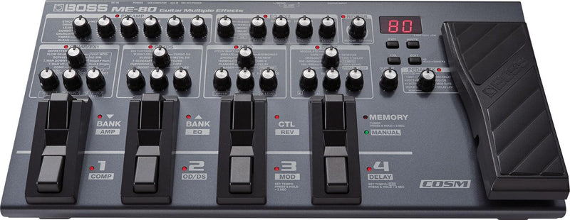 Procesador De Efectos Boss Guitarra Electrica Me-80 - The Music Site