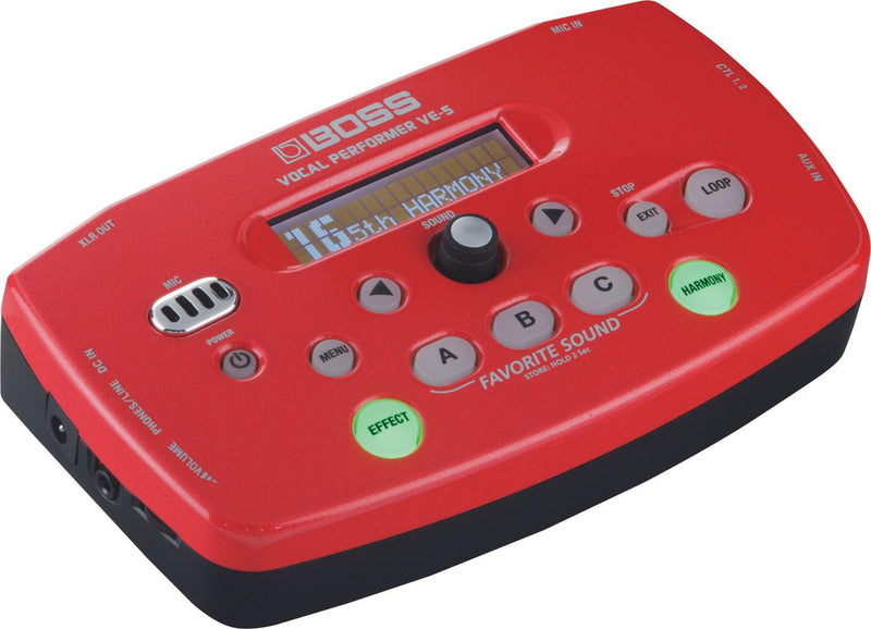 Procesador De Efectos Boss Voz Ve-5-Wh/Rd - The Music Site