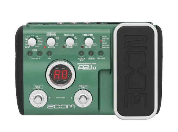 Procesador De Efectos Zoom A2.1U Guit Acust - The Music Site