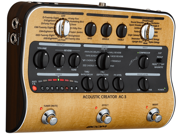 Procesador De Efectos Zoom Ac-3/120Gl - The Music Site