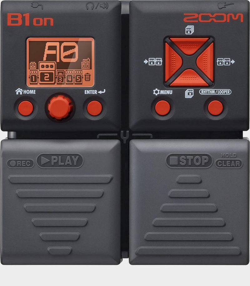 Procesador De Efectos Zoom B1On Bajo - The Music Site