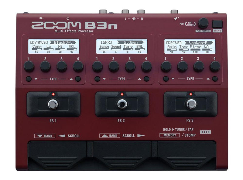 Procesador De Efectos Zoom B3N/120Hgl Bajo - The Music Site