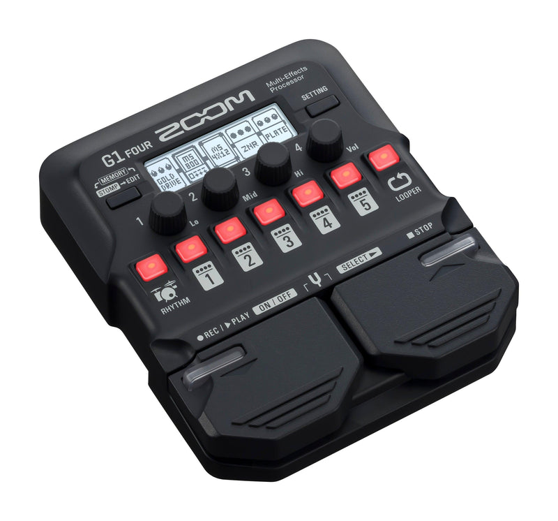 Procesador De Efectos Zoom G1 Four 120Gl - The Music Site