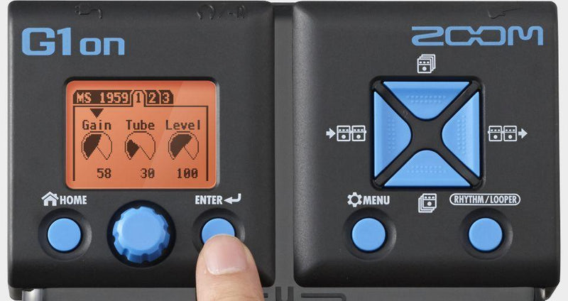 Procesador De Efectos Zoom G1On Guit Elec - The Music Site