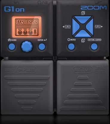 Procesador De Efectos Zoom G1On Guit Elec - The Music Site