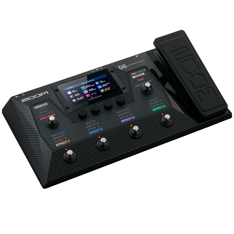 Procesador De Efectos Zoom G6/120Gl Guit Elec - The Music Site