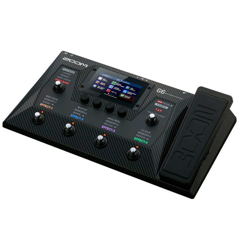 Procesador De Efectos Zoom G6/120Gl Guit Elec - The Music Site