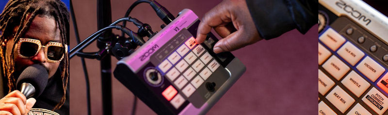 Procesador De Efectos Zoom V3/120Gl - The Music Site