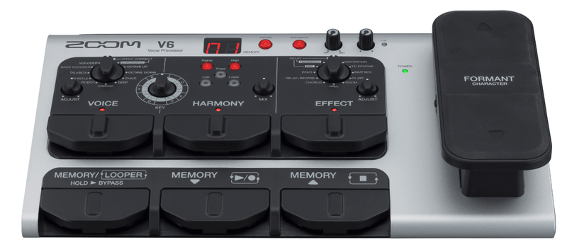Procesador De Efectos Zoom V6-Sp/120Gl Vocal - The Music Site