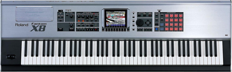 Sintetizador Roland Fantom X8 - The Music Site
