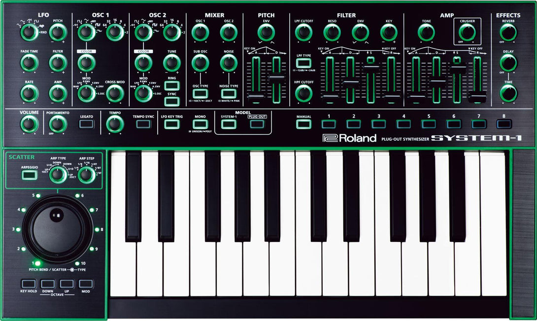 Sintetizador Roland System-1 - The Music Site
