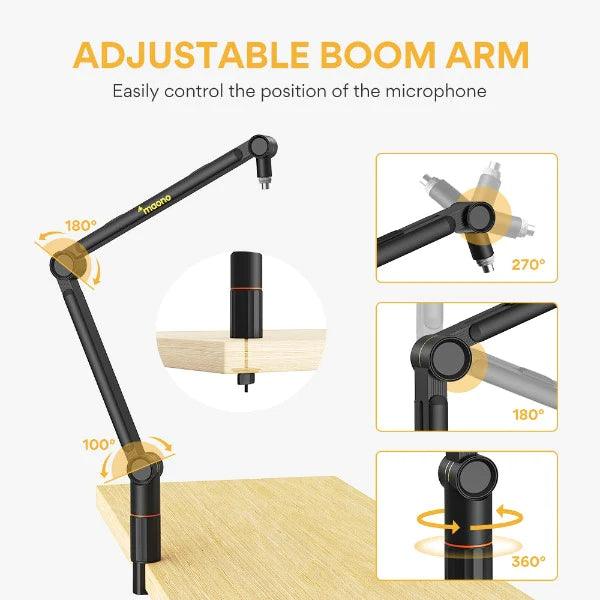 Soporte Maono Microfono Ba90 Boom - The Music Site
