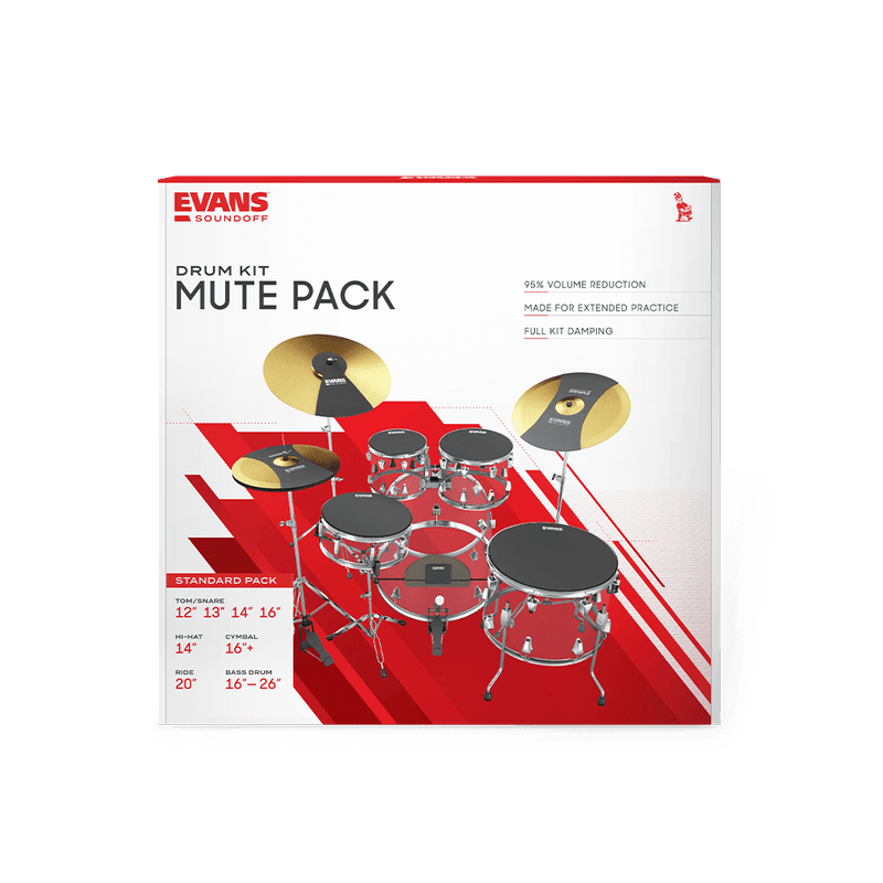 Sordina Evans Bateria Sosetstd "No Incluye Bateria" - The Music Site