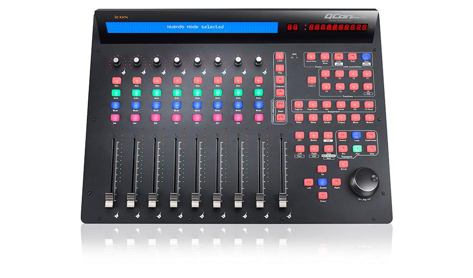 Superficie De Control Icon Qcon Pro G2 Black - The Music Site