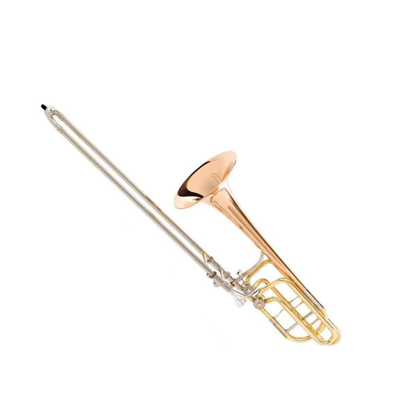 Trombon Jinbao Tenor Bajo 2 Rotor Jbsl-830L Dorado - The Music Site