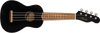Ukelele Fender Venice Soprano Blk 0971610706 - The Music Site
