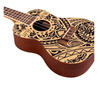 Ukulele Bamboo Concert U-Tribal-Sp - The Music Site