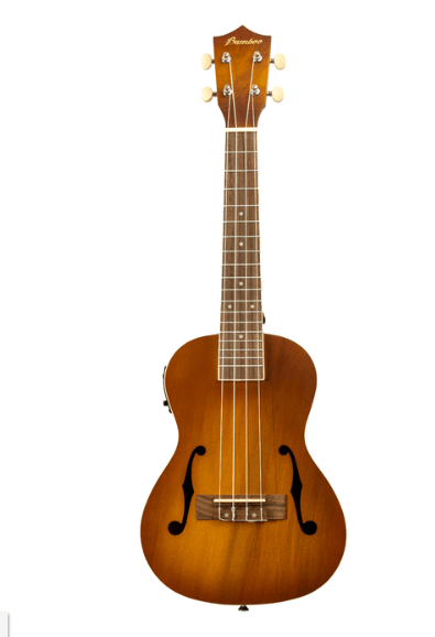 Ukulele Bamboo Electroa Concert U-23-Vio-Sb-Q - The Music Site