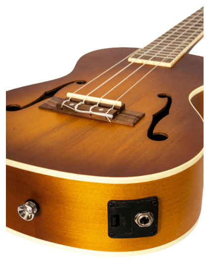 Ukulele Bamboo Electroa Concert U-23-Vio-Sb-Q - The Music Site