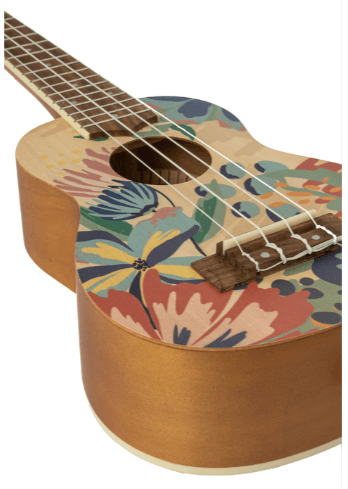 Ukulele Bamboo Soprano U-21-Caramell - The Music Site