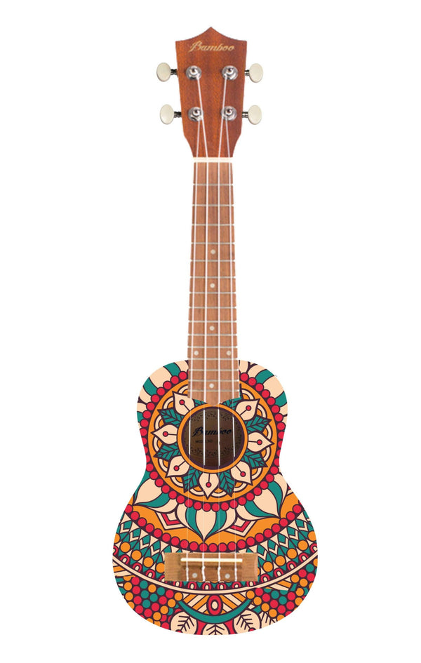 Ukulele Bamboo Soprano U-21-Circus-S - The Music Site