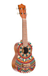 Ukulele Bamboo Soprano U-21-Circus-S - The Music Site