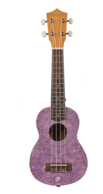 Ukulele Bamboo Soprano U-21-Crown - The Music Site