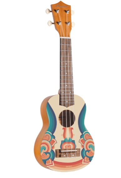 Ukulele Bamboo Soprano U-21-Retro - The Music Site