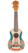 Ukulele Bamboo Soprano U-21-Retro - The Music Site