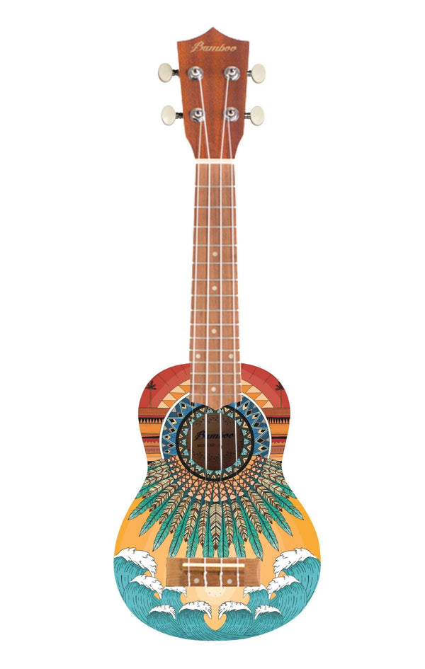 Ukulele Bamboo Soprano U-21-Sunshine - The Music Site