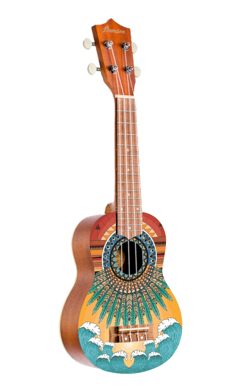 Ukulele Bamboo Soprano U-21-Sunshine - The Music Site